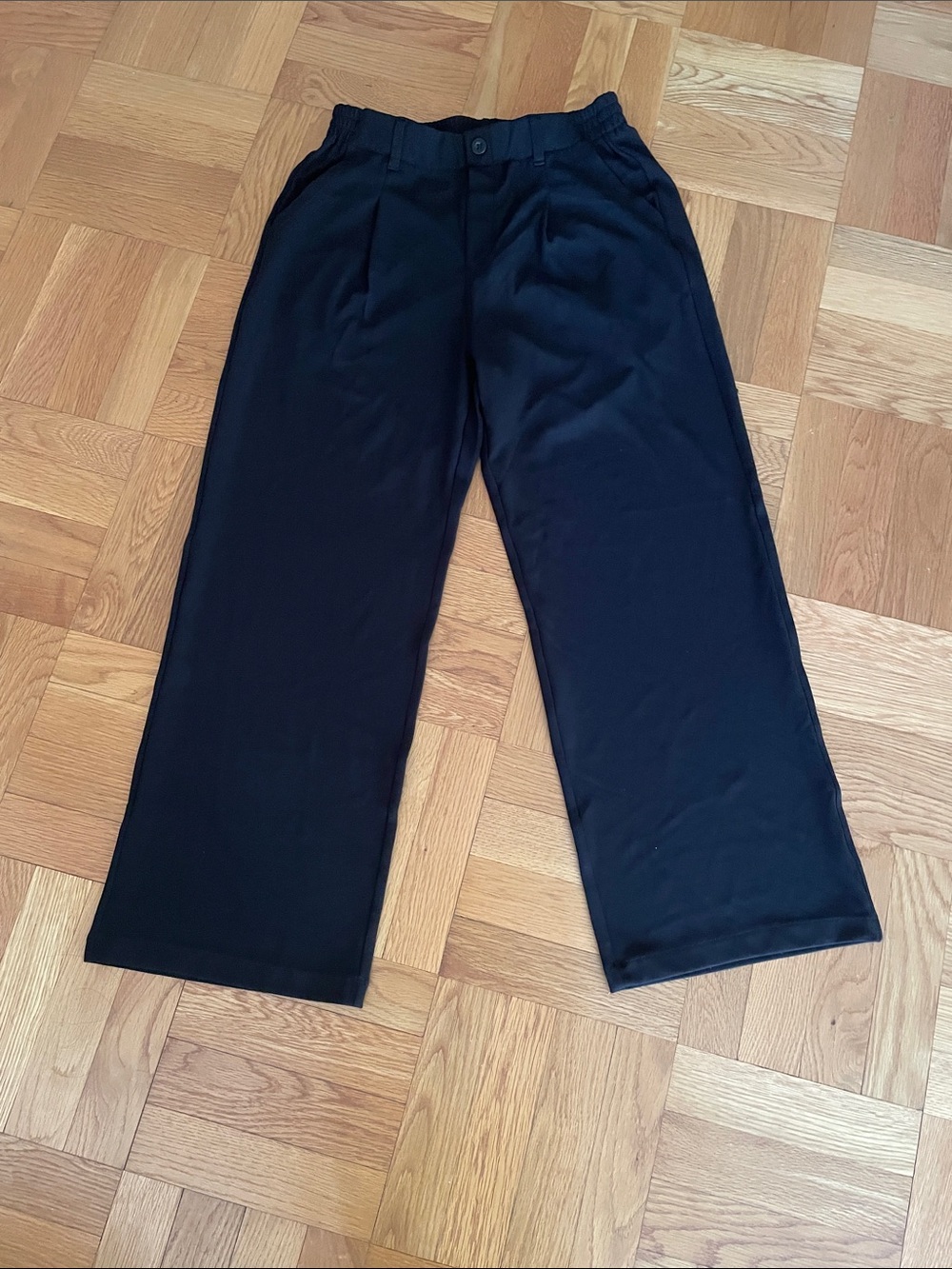 Ewedoos Black Dress Pants Size Medium Petite NEW with Tags